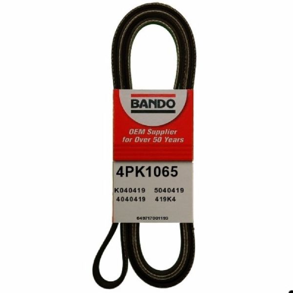 Accessory Drive Belt - Power Steering for 1997 Acura CL (Bando 4PK1065)