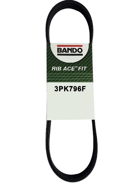 Accessory Drive Belt - Water Pump for 2011-2017 Kia Optima (Bando 3PK796F)