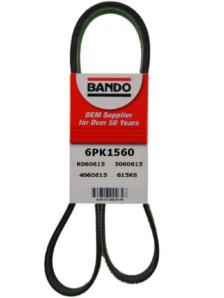 Bando Accessory Drive Belt  Power Steering 