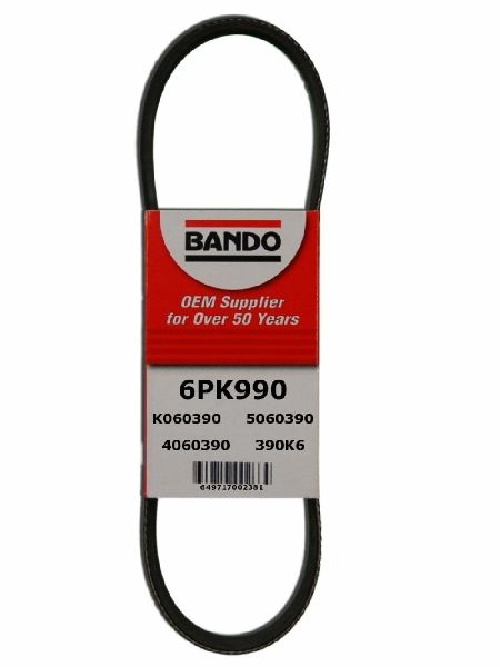 Bando Accessory Drive Belt  Alternator and Air Conditioning 