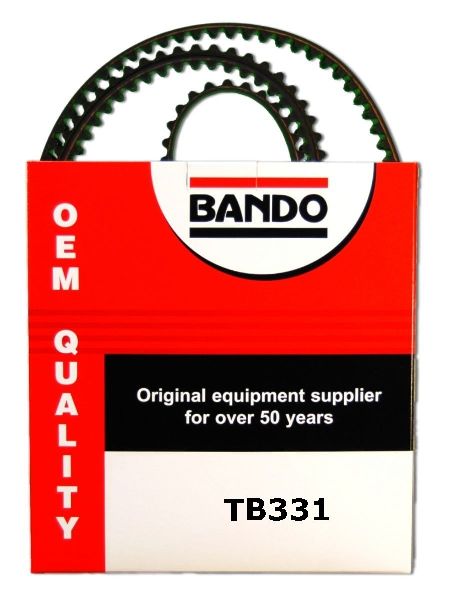 Engine Timing Belt - Camshaft for 2001-2016 Volvo S60 (Bando TB331)