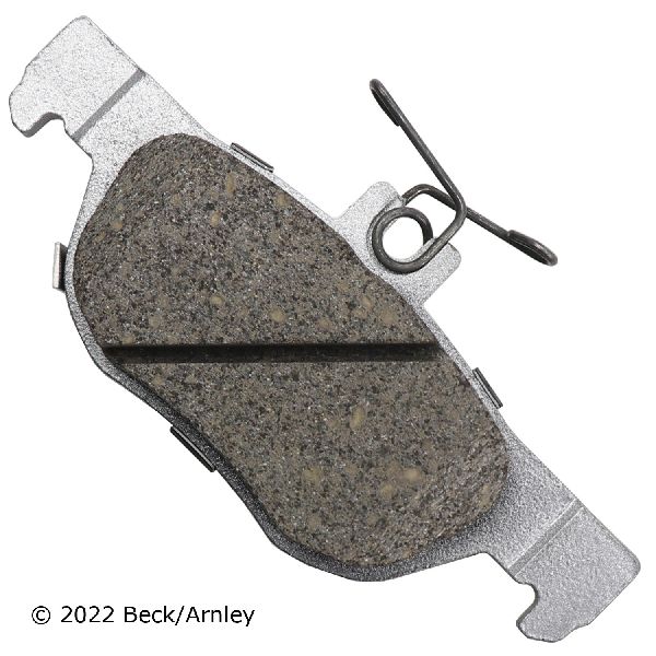 Disc Brake Pad Set - Rear for 2019-2025 Mazda 3 (Beck Arnley 085-2129)
