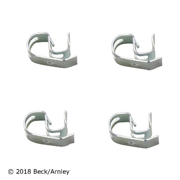 Disc Brake Hardware Kit - Rear for 2010-2012 Lexus HS250h (Beck Arnley 084-2074)