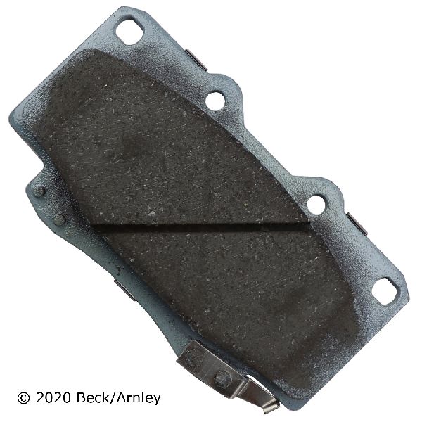 Disc Brake Pad Set - Front for 1989-2002 Toyota 4Runner (Beck Arnley 085-1391)