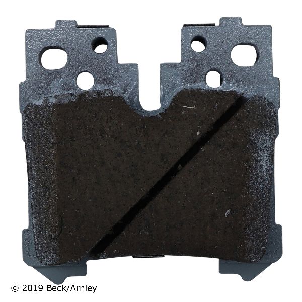 Disc Brake Pad Set - Rear for 2008-2016 Lexus LS600h (Beck Arnley 085-6993)