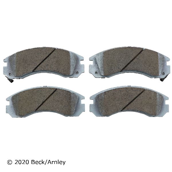 Disc Brake Pad Set - Front for 1991-1996 Dodge Stealth (Beck Arnley 085-1446)
