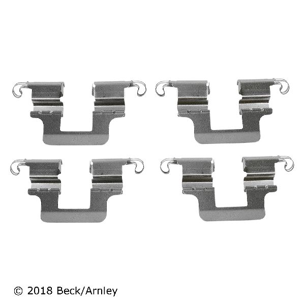 Disc Brake Hardware Kit - Rear for 2010-2014 Audi A5 (Beck Arnley 084-1983)