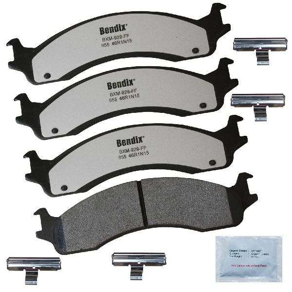 Disc Brake Pad Set - Front for 2003-2007 Ford E-250 (Bendix MKD655FM)