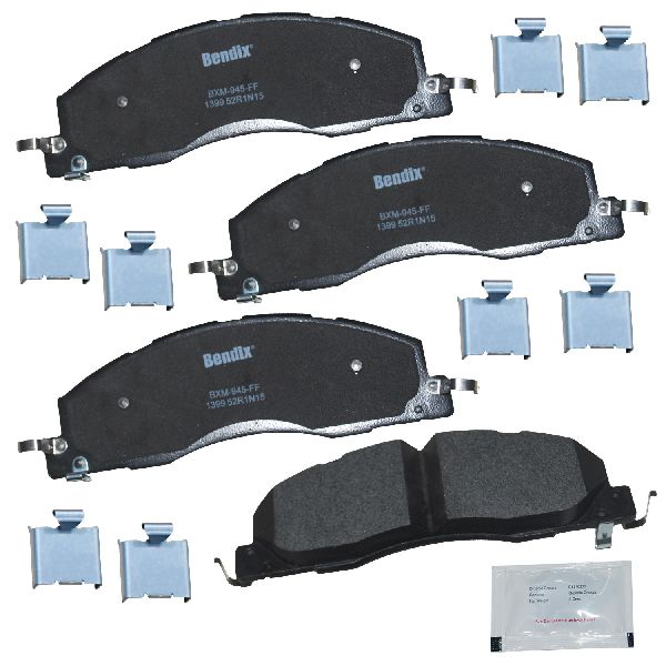 Disc Brake Pad Set - Front for 2011-2018 Ram 2500 (Bendix CFM1399)