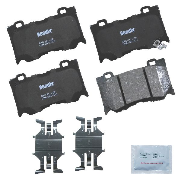 Disc Brake Pad Set - Front for 2009-2013 INFINITI FX50 (Bendix CFC1346)