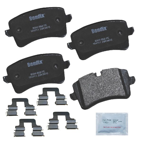 Disc Brake Pad Set - Rear for 2014-2018 Audi RS7 (Bendix CFM1547K1)