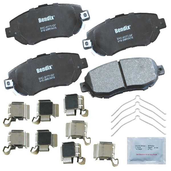 Disc Brake Pad Set - Front for 2002-2010 Lexus SC430 (Bendix CFC619)
