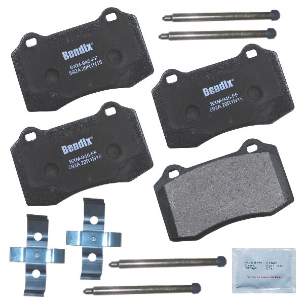 Disc Brake Pad Set - Rear for 2003-2005 Jaguar S-Type (Bendix CFM592A)