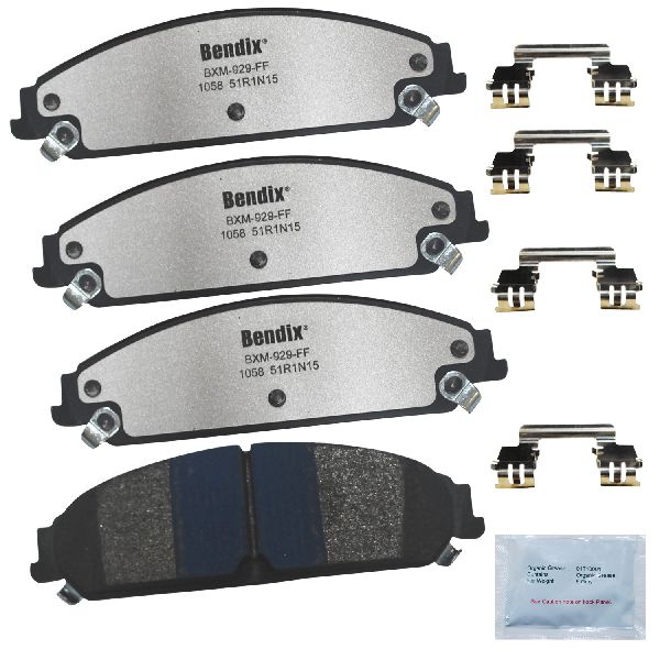 Disc Brake Pad Set - Front for 2013-2014 Dodge Avenger (Bendix MKD1058FM)