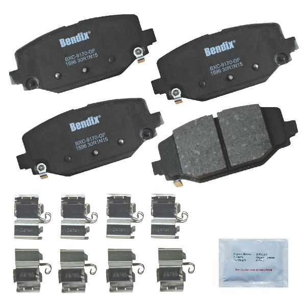 Disc Brake Pad Set - Rear for 2012-2020 Dodge Journey (Bendix CFC1596)