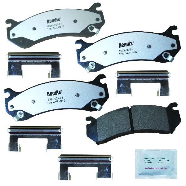 Disc Brake Pad Set - Rear for 2000 GMC K2500 (Bendix MKD785FM)