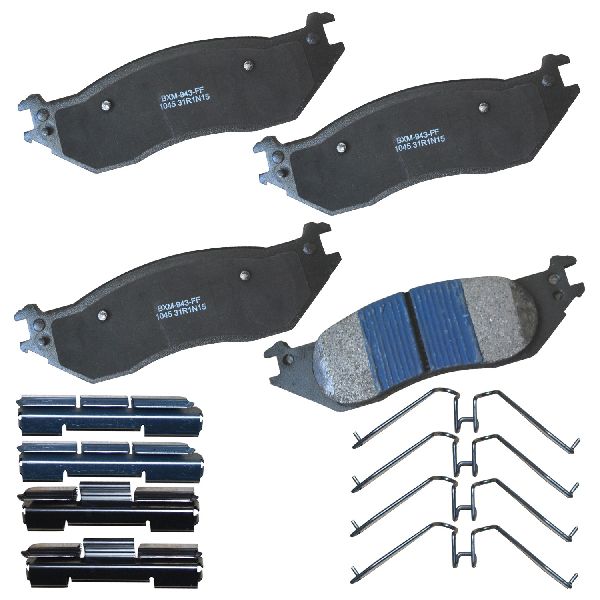 Disc Brake Pad Set - Front for 2004-2007 Ford E-150 (Bendix SBM1045)