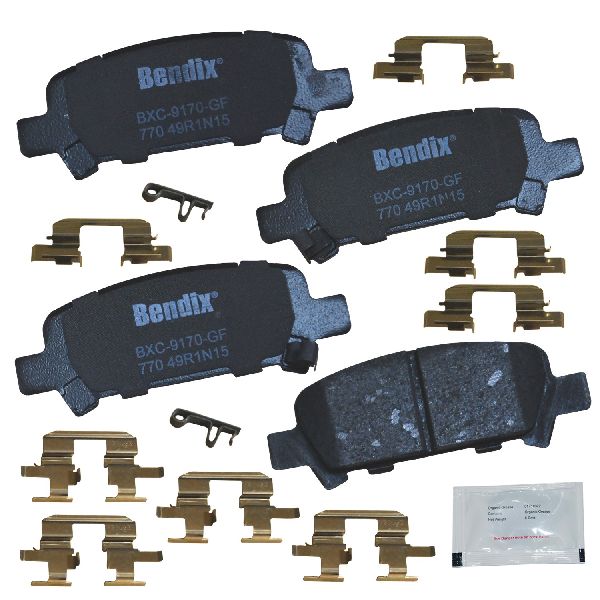 Disc Brake Pad Set - Rear for 1998-2003 Subaru Forester (Bendix CFC770)