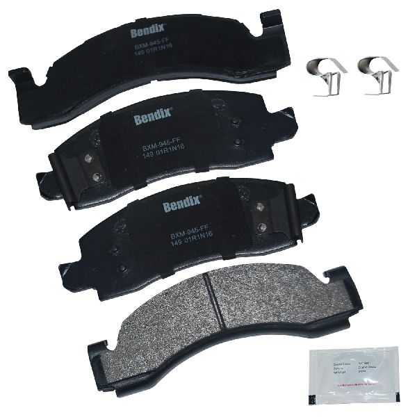 Disc Brake Pad Set - Front, Rear for 1991-1994 GMC C3500HD (Bendix CFM149)
