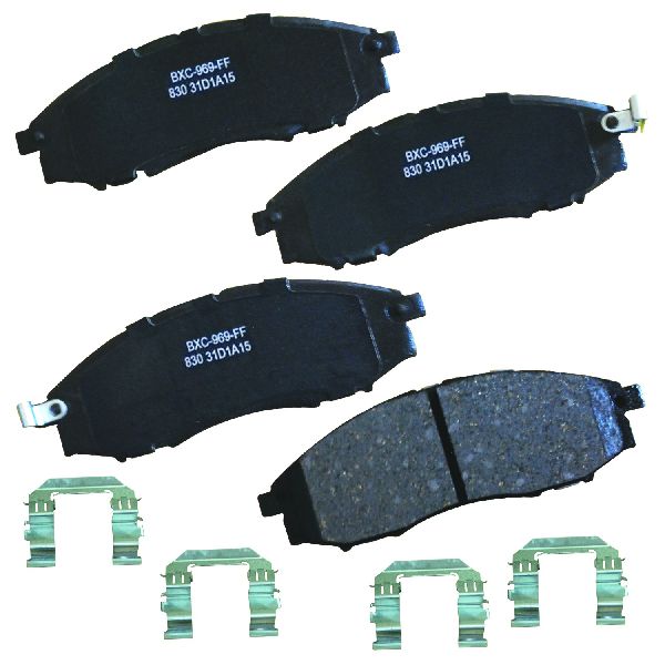 Disc Brake Pad Set - Front for 2003-2004 Nissan Frontier (Bendix SBC830)