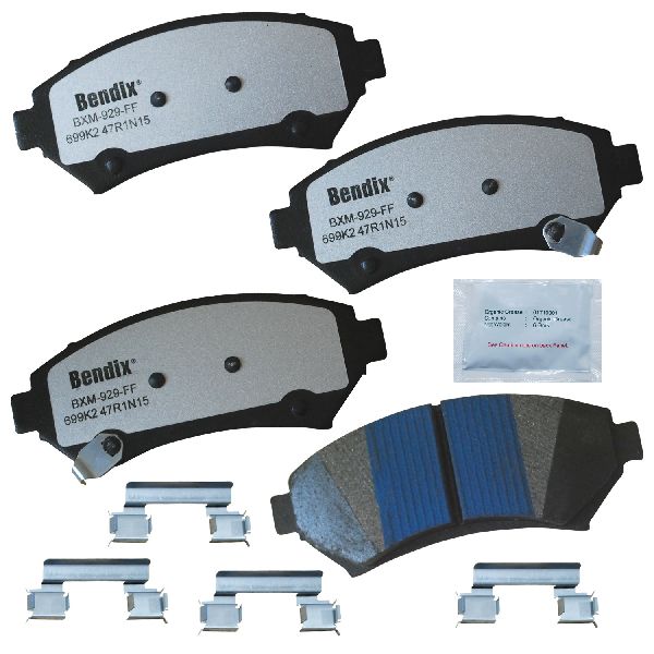 Disc Brake Pad Set - Front for 2000-2005 Chevrolet Monte Carlo (Bendix MKD699K2FM)