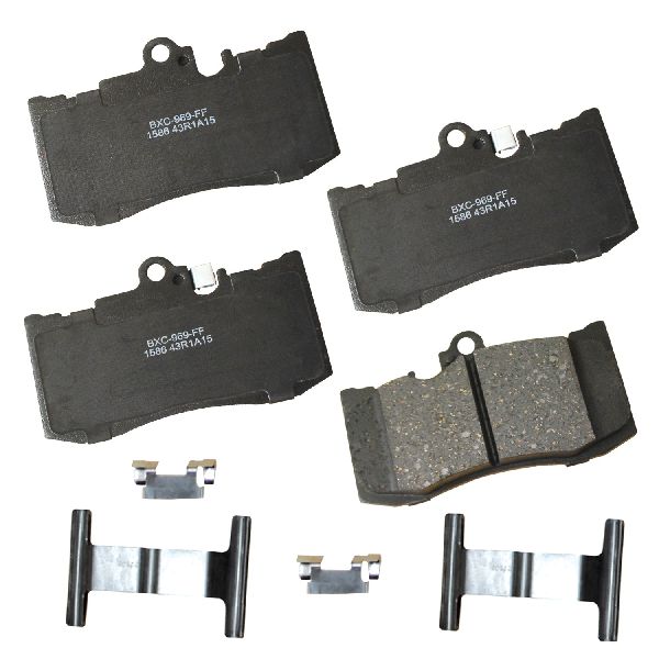 Disc Brake Pad Set - Front for 2016-2024 Lexus IS300 (Bendix SBC1586)