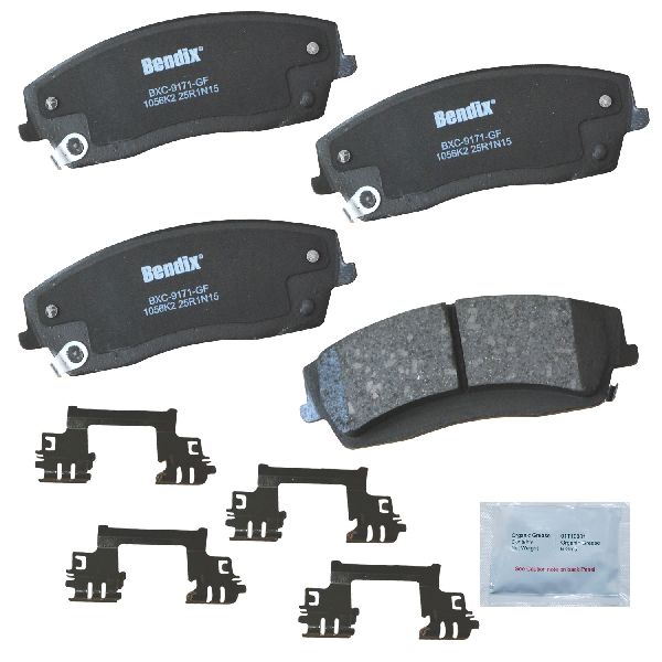 Disc Brake Pad Set - Front for 2011-2023 Dodge Charger (Bendix CFC1056K2)