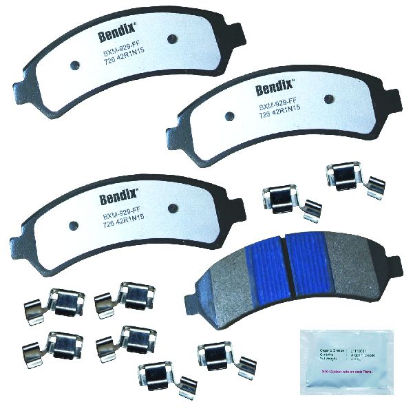 Disc Brake Pad Set - Front for 1998-1999 Isuzu Hombre (Bendix MKD726FM)