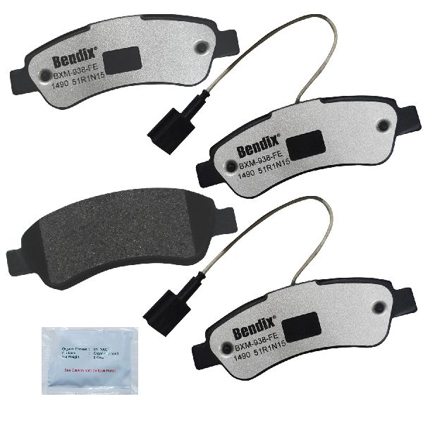 Disc Brake Pad Set - Rear for 2009-2015 Peugeot Manager (Bendix MKD1490FM)