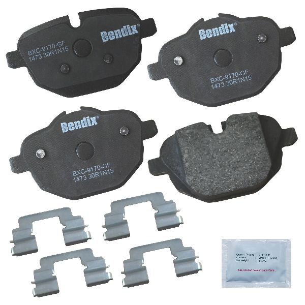 Disc Brake Pad Set - Rear for 2011-2016 BMW 528i (Bendix CFC1473)