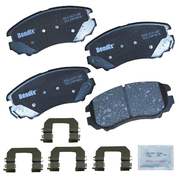 Disc Brake Pad Set - Front for 2003-2010 Kia Optima (Bendix CFC924)