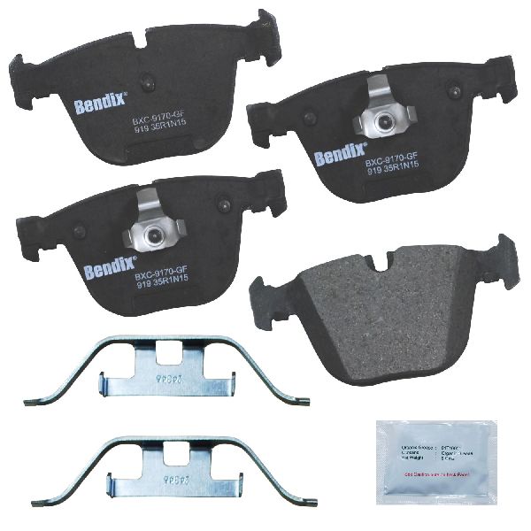 Disc Brake Pad Set - Rear for 2002-2005 BMW 745i (Bendix CFC919)