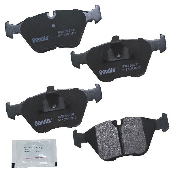 Disc Brake Pad Set - Front for 1996-2000 BMW 528i (Bendix CFM947)