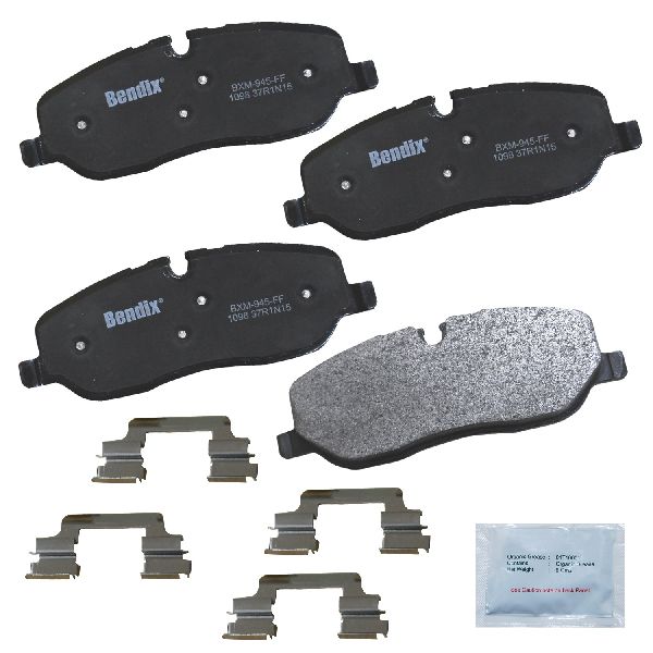 Disc Brake Pad Set - Front for 2014-2016 Land Rover Discovery (Bendix CFM1098)