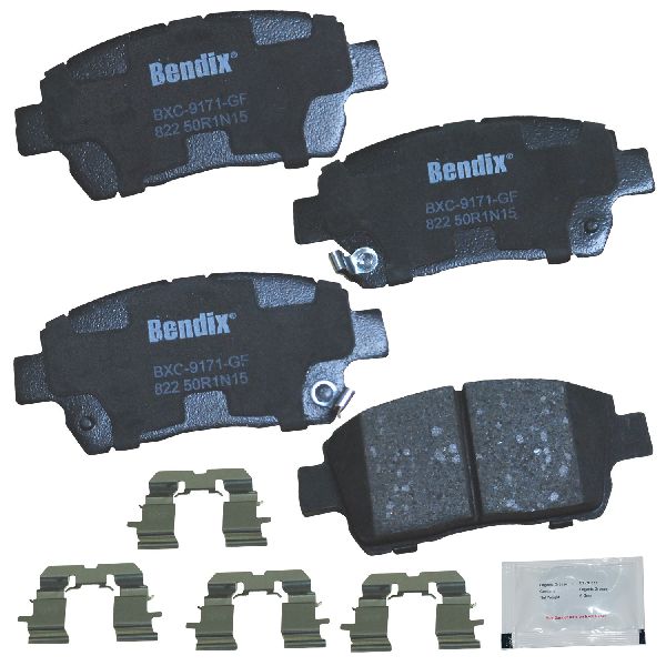 Disc Brake Pad Set - Front for 2001-2002 Toyota Prius (Bendix CFC822)