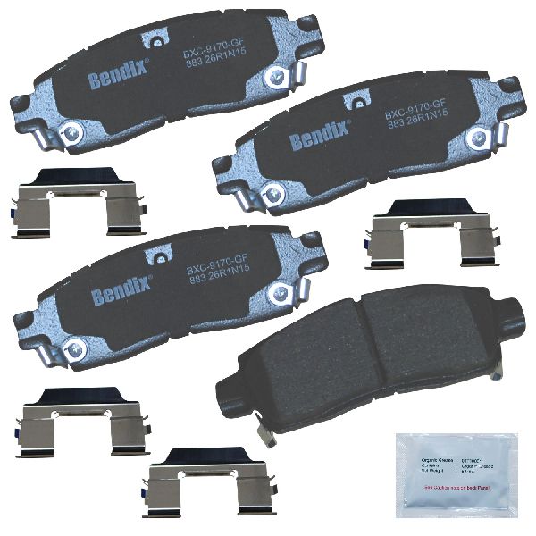Disc Brake Pad Set - Rear for 2017 GMC Acadia Limited (Bendix CFC883)
