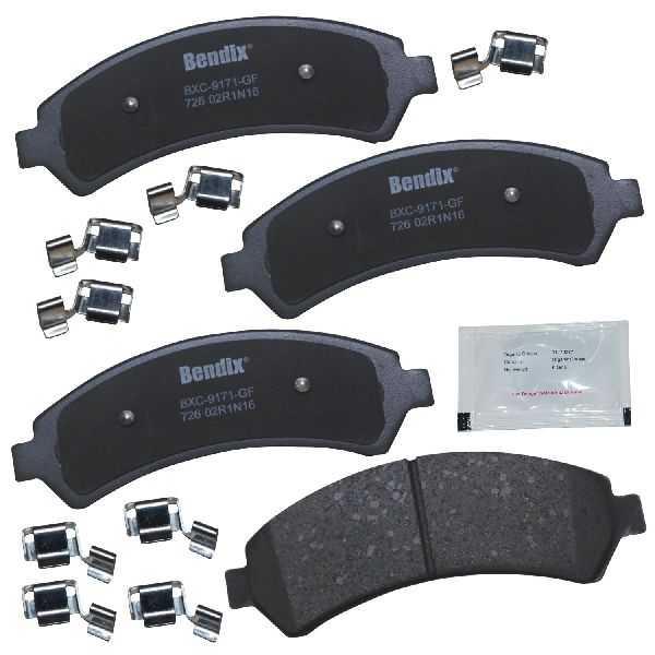 Disc Brake Pad Set - Front for 1998-2004 GMC Sonoma (Bendix CFC726)