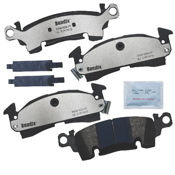 Disc Brake Pad Set - Front for 1969-1978 Cadillac Eldorado (Bendix MKD52FM)