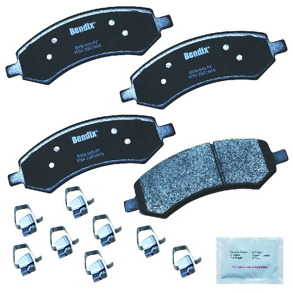 Disc Brake Pad Set - Front for 2007-2009 Dodge Durango (Bendix CFM1084)