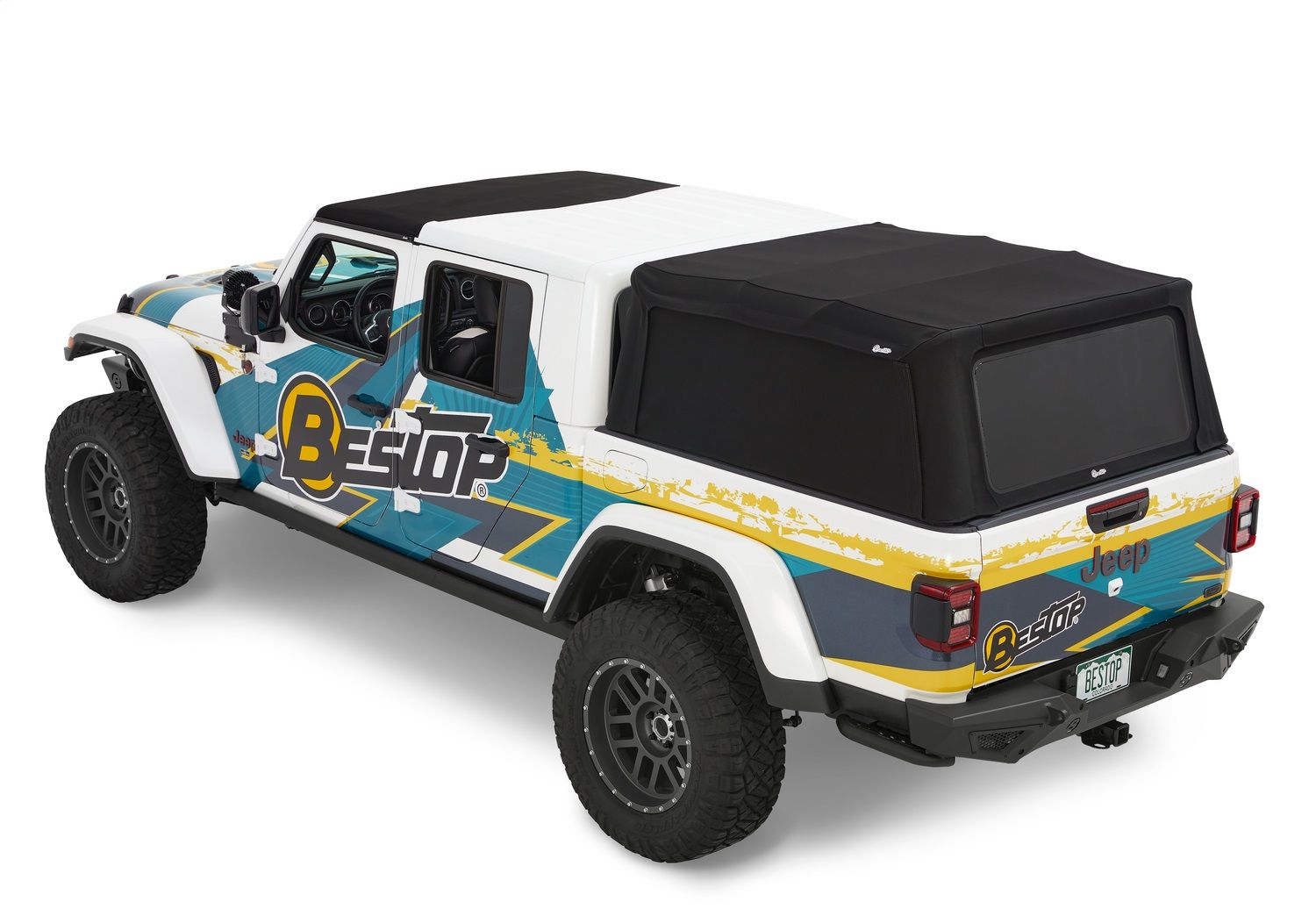 2024, 2023, 2022, 2021, 2020 Jeep Gladiator Truck Bed Cap