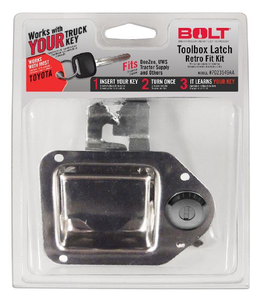 BOLT Truck Tool Box Lock and Key 