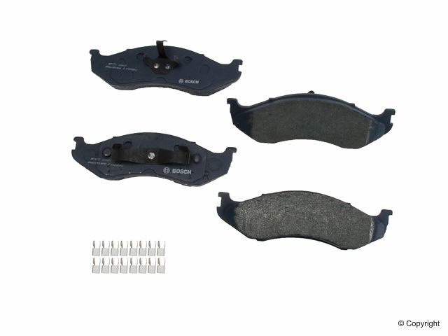 Disc Brake Pad Set - Front for 1990-2001 Jeep Cherokee (Bosch BP477)