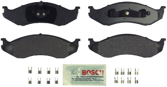 Disc Brake Pad Set - Front for 1990-2001 Jeep Cherokee (Bosch BE477H)
