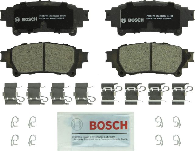 Disc Brake Pad Set - Rear for 2016-2020 Lexus IS300 (Bosch BC1391)