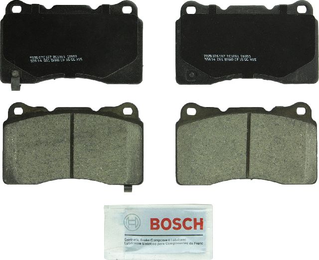 Disc Brake Pad Set - Front, Rear for 2015-2017 Dodge Viper (Bosch BC1001)