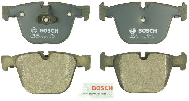 Disc Brake Pad Set - Rear for 2003-2012 Bentley Continental (Bosch BP919)