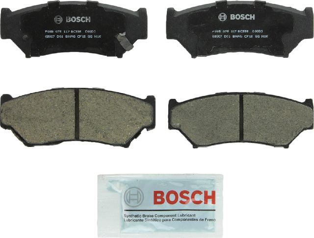 Disc Brake Pad Set - Front for 1998-2004 Chevrolet Tracker (Bosch BC556)