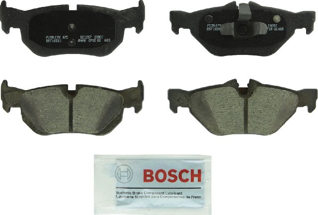 Disc Brake Pad Set - Rear for 2010-2011 BMW 323i (Bosch BC1267)