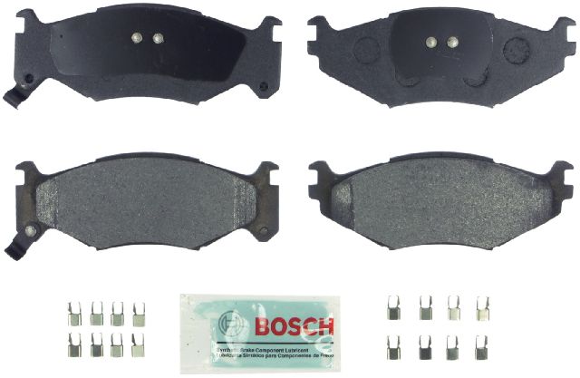 Disc Brake Pad Set - Front for 1991-1994 Dodge Caravan (Bosch BE522H)