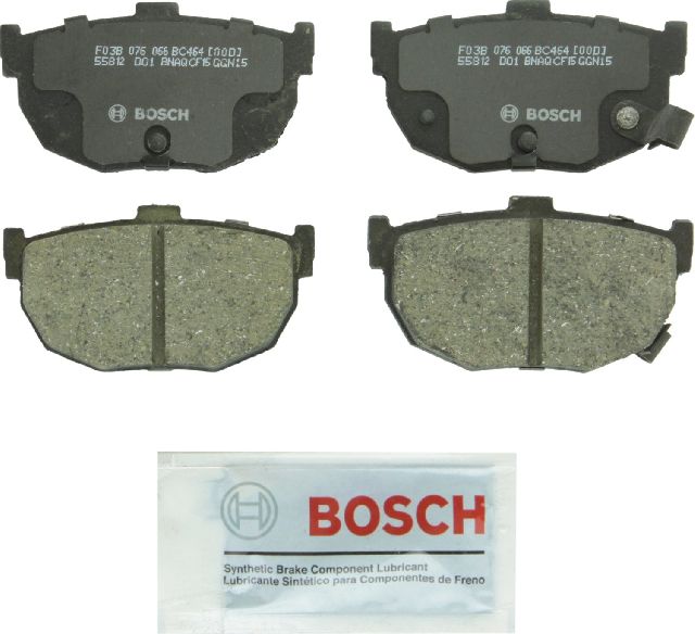 Disc Brake Pad Set - Rear for 2004-2009 Kia Spectra (Bosch BC464)